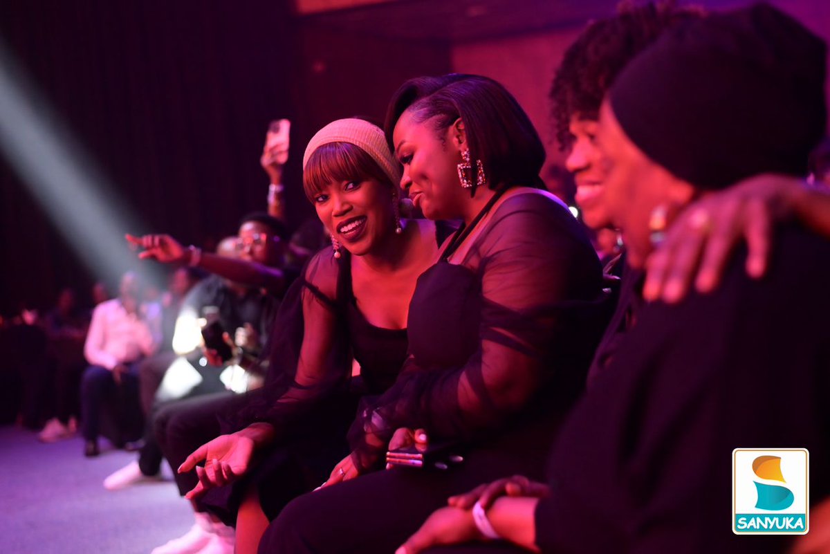 sanyukatv's tweet image. 'Tonyt', @REMAUG1 is in attendance of the #TimelessExperience concert of @irynnamubiru, looking fly in her black and gold.

#TimelessExperience
#NBSUpdates