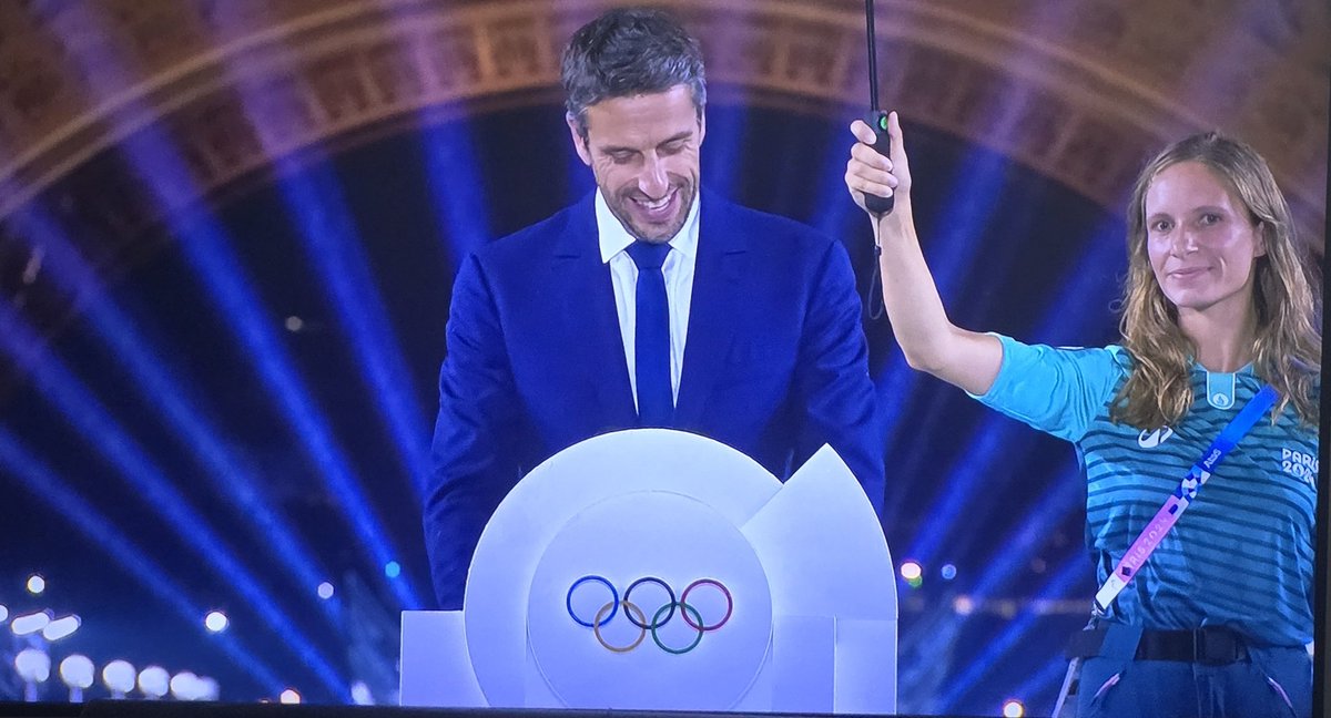 "Mom, Dad, I'm gonna be part of the Olympic #OpeningCeremony !"

"We're so proud, what are you doing?"

"I'm holding an umbrella!"