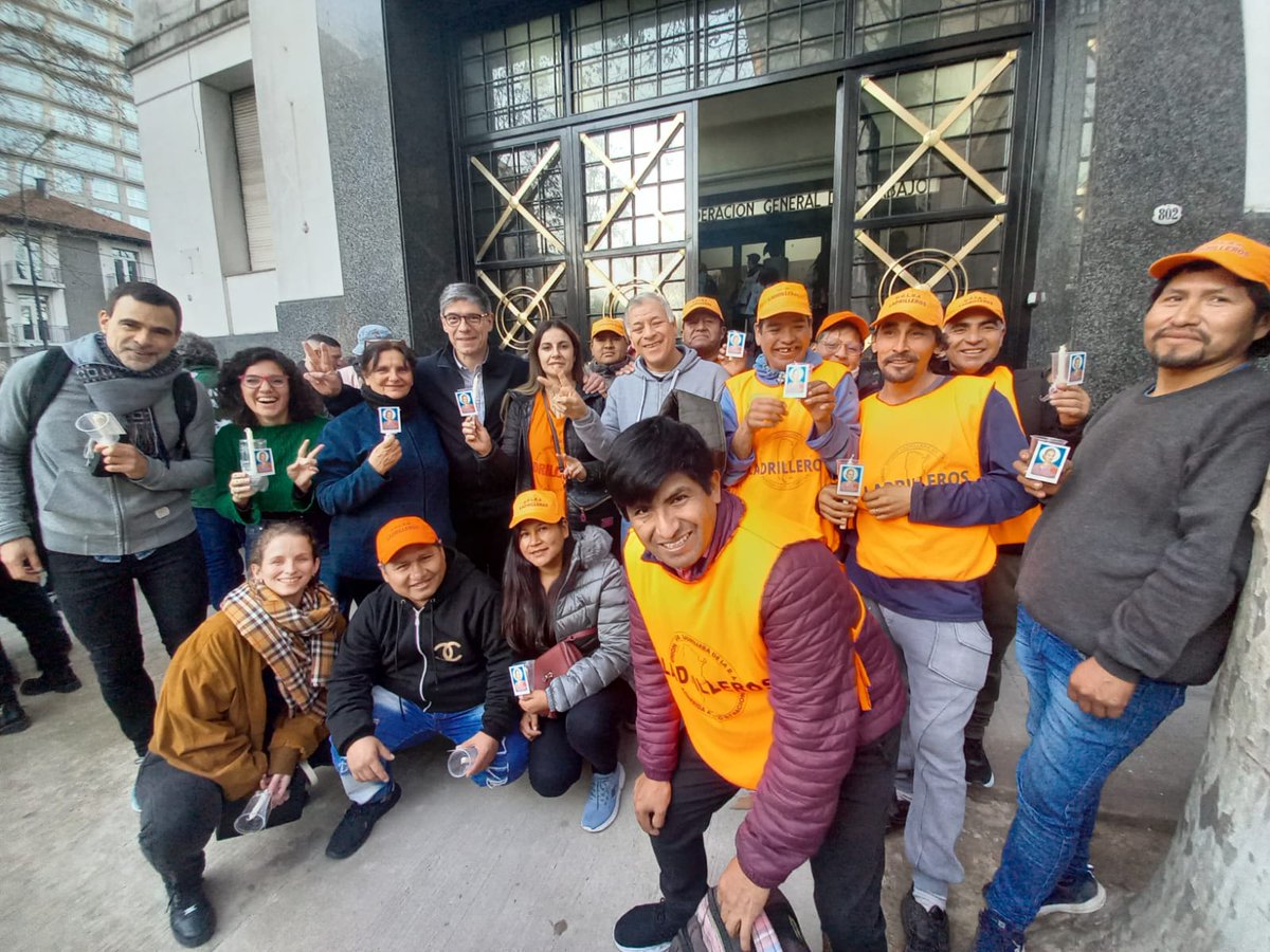 En <a href="/cgtoficialok/">CGT</a>, partiendo hacia la marcha de las antorchas
#EvitaEterna