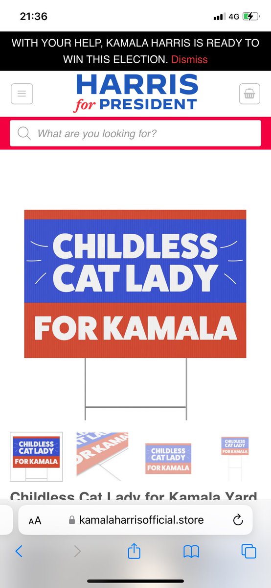 Fiona Venner (@fionavenner) on Twitter photo I went to the States in 2016 to campaign for Hillary. Don’t have the money to do it now but contributed to the campaign by purchasing this yard sign from Kamala’s official store. The combined  fury of cat Moms &Swifties is a wonder to behold- Childless cat women are a force! ❤️🐾 I went to the States in 2016 to campaign for Hillary. Don’t have the money to do it now but contributed to the campaign by purchasing this yard sign from Kamala’s official store. The combined  fury of cat Moms &Swifties is a wonder to behold- Childless cat women are a force! ❤️🐾