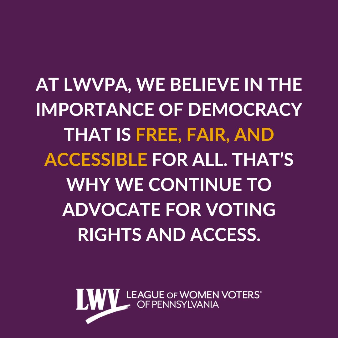 July is Disability Pride Month. On July 26, 1990, Congress signed the Americans with Disabilities Act (ADA) into law. The ADA helped make voting more accessible, but disabled voters still face accessibility issues at the polls. We will keep advocating for voting rights for all.