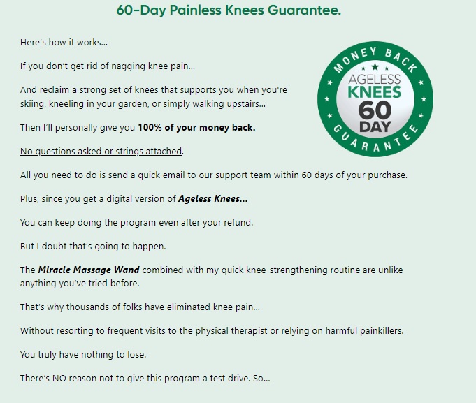 Please Click Here: hop.clickbank.net/?affiliate=poo…
Experience life without knee pain. Ageless Knees restores your freedom, letting you move joyfully again. Choose pain-free living—embrace Ageless Knees today!