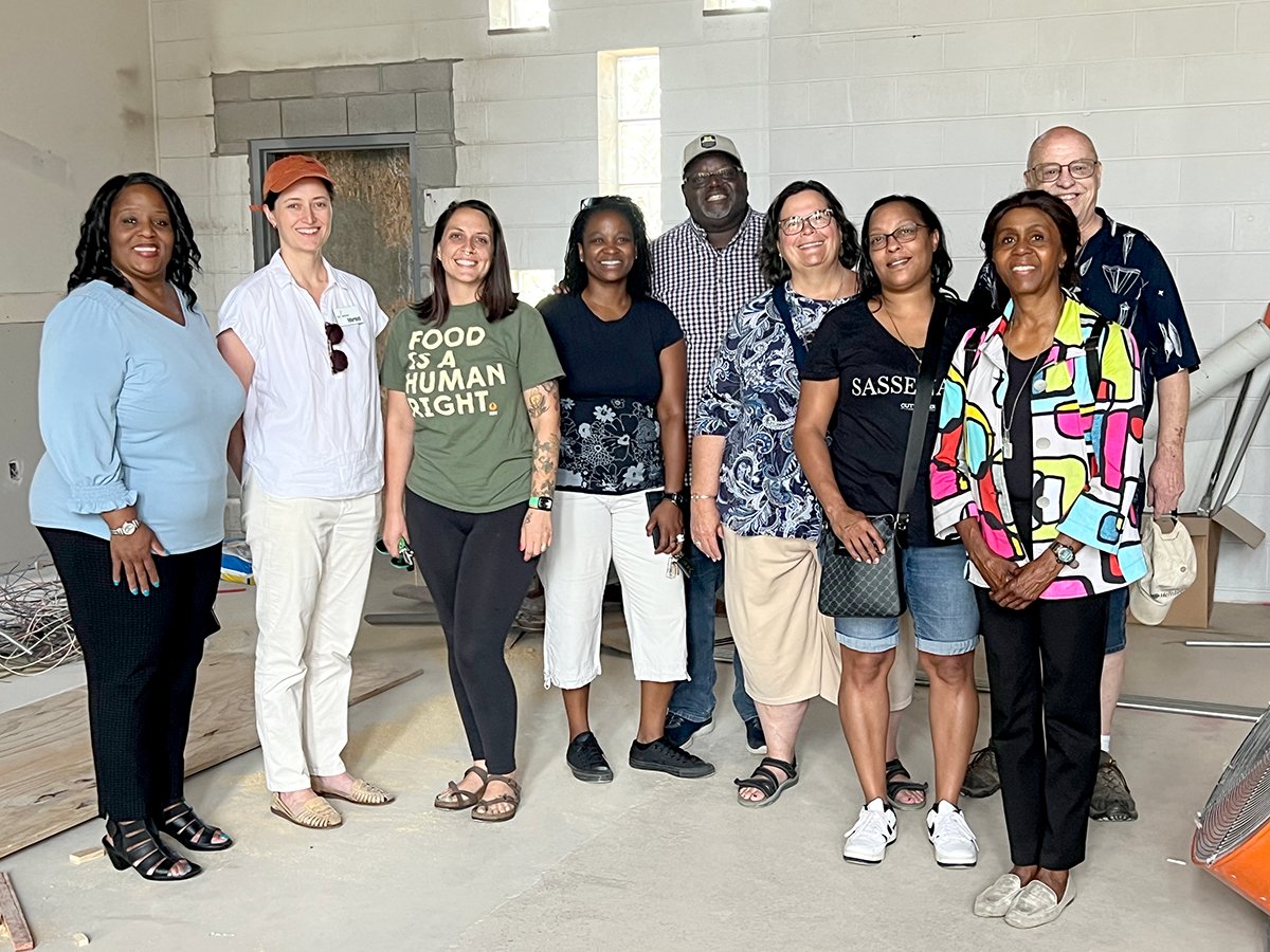 We are pleased to share this photo of some of the members of the HUB Coalition who had the opportunity to tour the site of the Peace HUB Community Resource Center this week as we together work to focus our efforts in helping families, children and individuals in Eastern Washtenaw