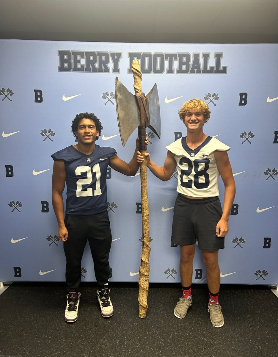 David Ramirez (@david_21ramirez) on Twitter photo Had a great time today at <a href="/BerryFootball/">Berry Football</a>
@CaTeriusH43 <a href="/CoachMichaelSu1/">Coach Michael Summers</a> <a href="/CoachDockins/">JL Dockins</a> <a href="/CoachGregHoward/">Greg Howard</a> <a href="/epperson_weston/">Coach Epperson</a> <a href="/tyson_summers/">Tyson Summers</a> <a href="/acaeaglesfball/">ACA Football</a> Had a great time today at <a href="/BerryFootball/">Berry Football</a>
@CaTeriusH43 <a href="/CoachMichaelSu1/">Coach Michael Summers</a> <a href="/CoachDockins/">JL Dockins</a> <a href="/CoachGregHoward/">Greg Howard</a> <a href="/epperson_weston/">Coach Epperson</a> <a href="/tyson_summers/">Tyson Summers</a> <a href="/acaeaglesfball/">ACA Football</a>