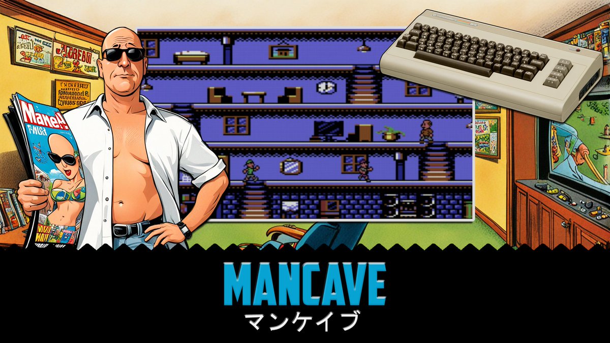 Are you a hero ?

If so, guide Richard in his Mancave on the #MiSTerFPGA | #C64 to save his marriage in a game from <a href="/Rotteroy/">Rotteroy / Megastyle</a>.

📺 youtu.be/kllDKbALZ7k 📺

#commodore #nostalgia #gaming #Videogame #retrogames <a href="/Retweelgend/">Imagine A Stream ✪</a> <a href="/PromoGameRT/">Game Promoter RT</a> <a href="/YouTubeGaming/">YouTube Gaming</a> <a href="/streamerszone/">STREAMERS PROMOTE ZONE</a>