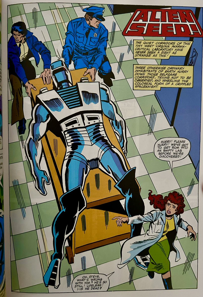 dano_cosmic's tweet photo. Looking forward to seeing the scale on the #MarvelLegends #ROM figure. Doubt they scale him this big but they should.
✨
ROM Spaceknight #7 (Vol. 1, 1980)
W-#BillMantlo,A-#SalBuscema,C-#BenSean,L-#JimNovak
✨
#Marvel #MarvelComics #Hasbro #MarvelCosmic https://t.co/Dj2bgErwwM