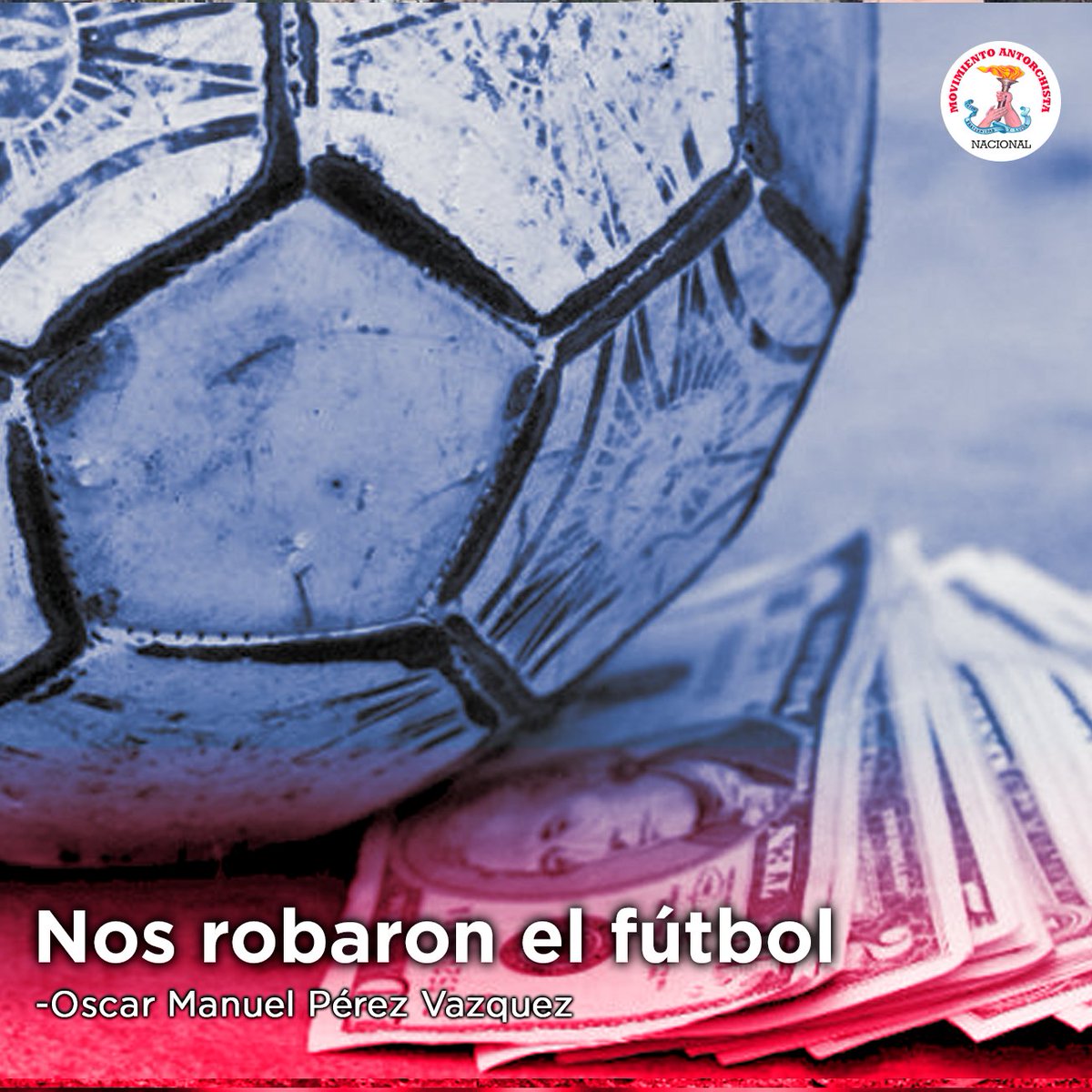 "La comercialización ha llevado a una pérdida de la esencia popular del fútbol, que solía ser un deporte accesible para todos, independientemente de su situación económica".

⚽️Nos robaron el fútbol, opinión de <a href="/Maneliic/">manu</a> 
movimientoantorchista.org.mx/nos-robaron-el…