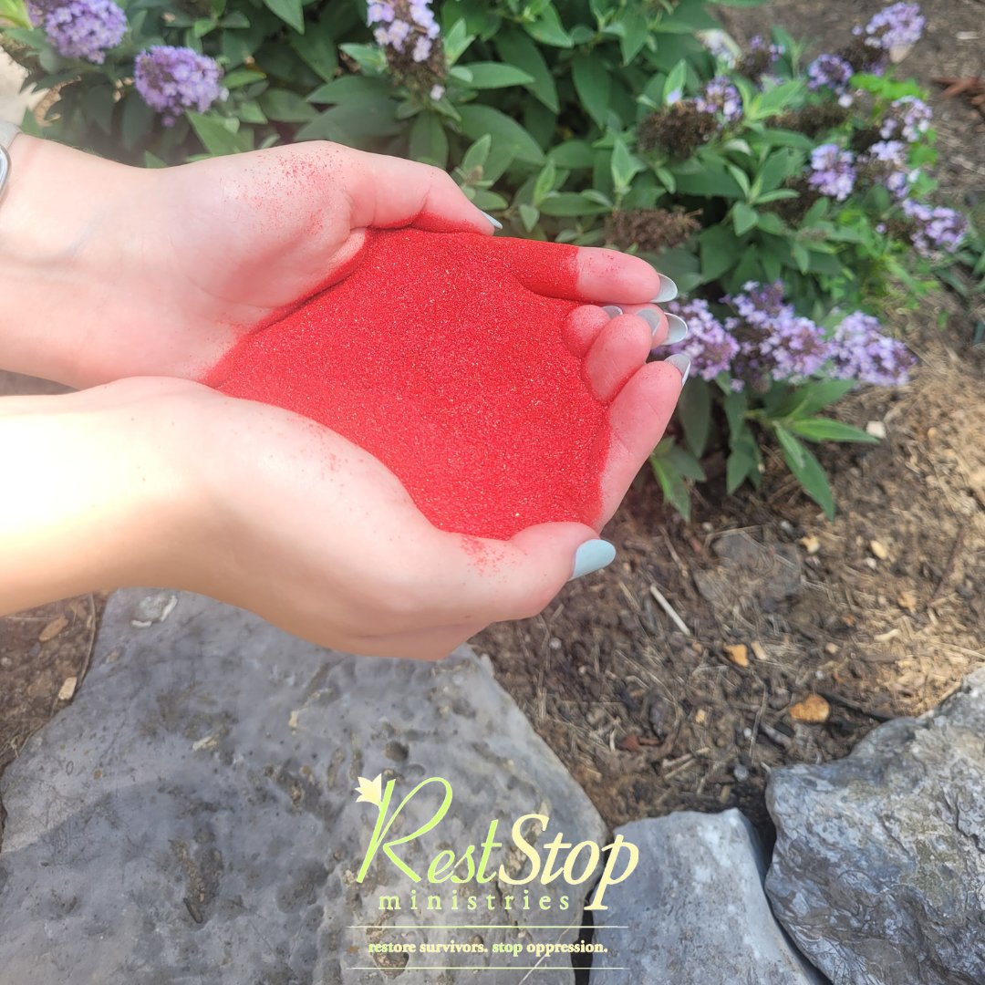 reststopmin's tweet image. #RedSandProject brings awareness to human trafficking. Each grain of red sand represents victims who fall through the cracks of society. 💢

Watch our social media next week for Red Sand moments. YOU can join the movement by simply sharing our posts. See it. Share it. End it! 🛑