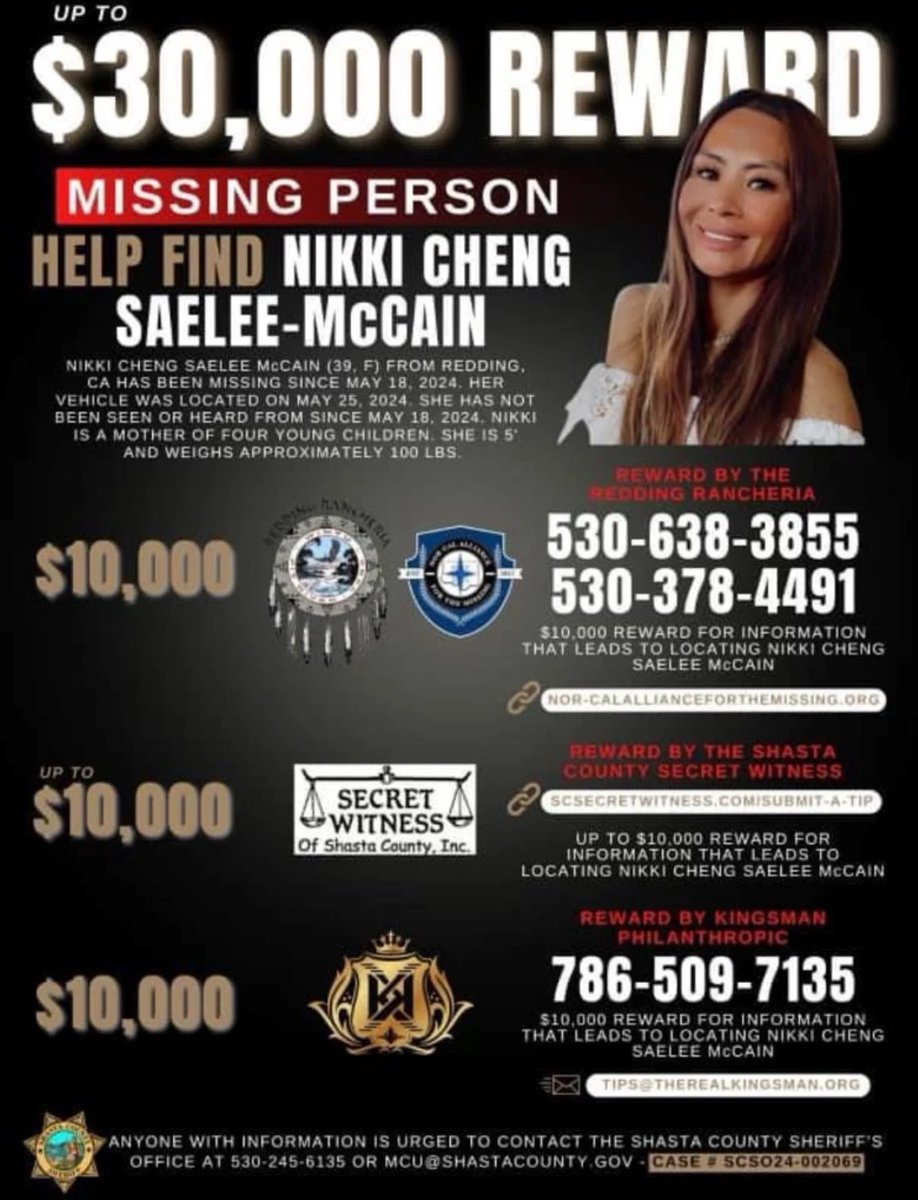 iamlegacy23's tweet photo. Redding Rancheria told Dateline that both “local and warranted searches” were conducted on the property, but they are “unsure where exactly [Nikki] was last seen” and are “unaware of any evidence” that would indicate Nikki disappeared on the reservation.

#FindNikki #BringNikkiHome #JusticeForNikki