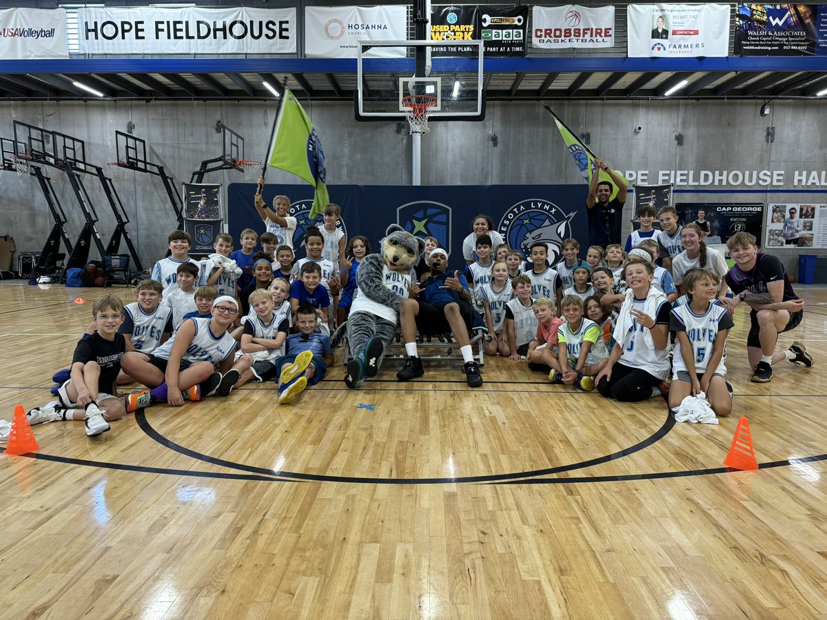 Timberwolves & Lynx Basketball Academy tweet media