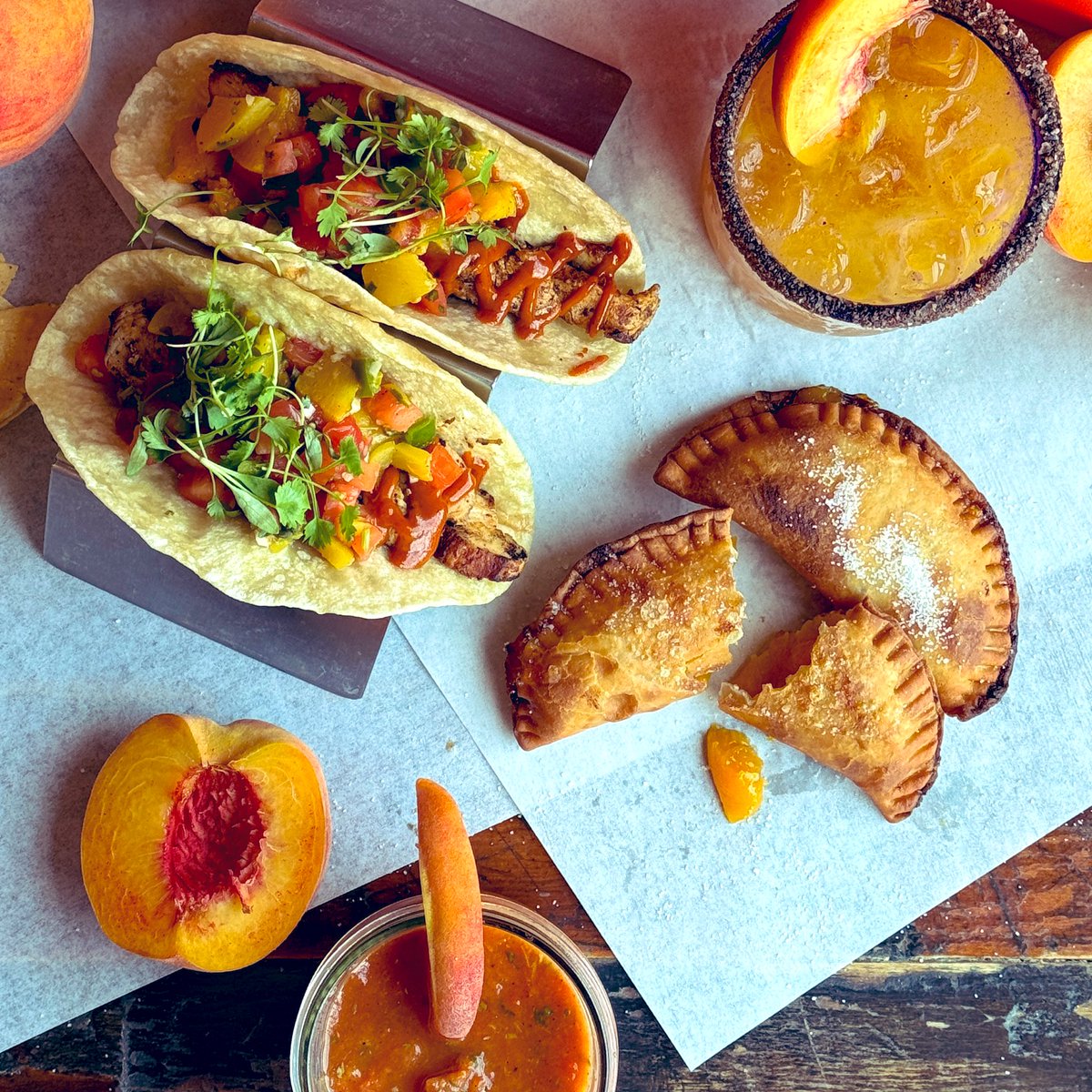 Getting ready for a peachy weekend 🍑