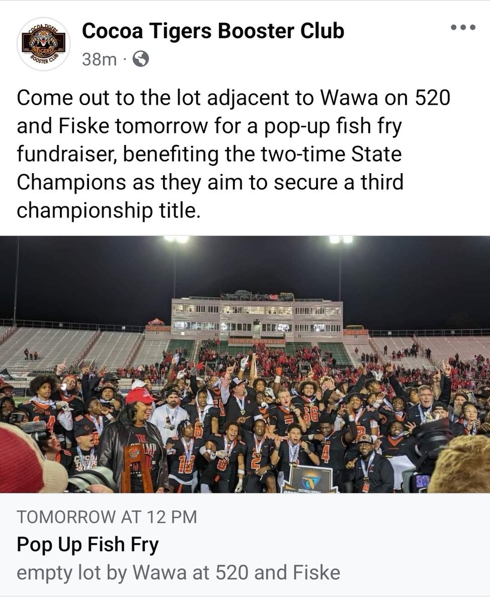 Come support our Hometown team!