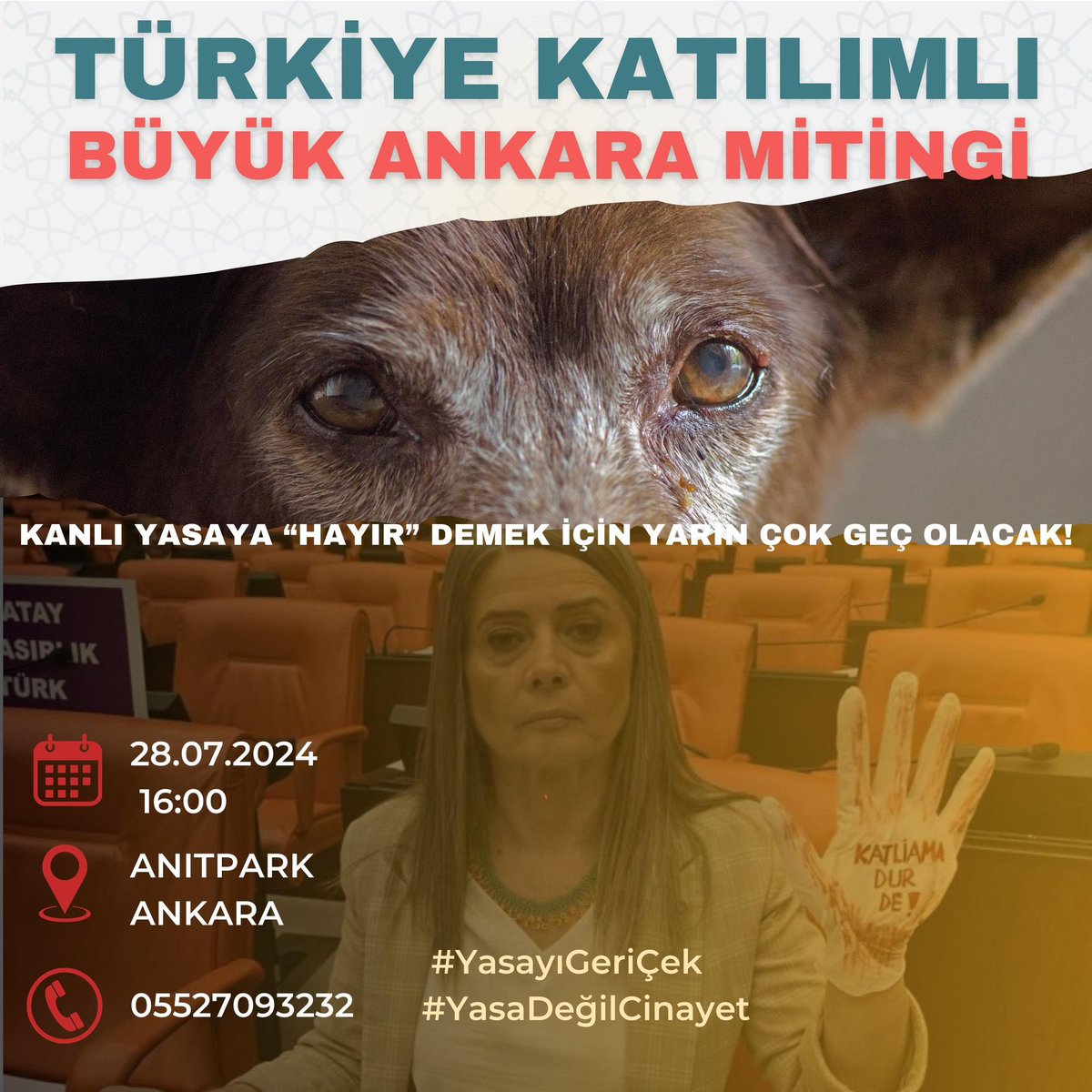 Katliama sessiz kalma. 
#YasayiGeriCek