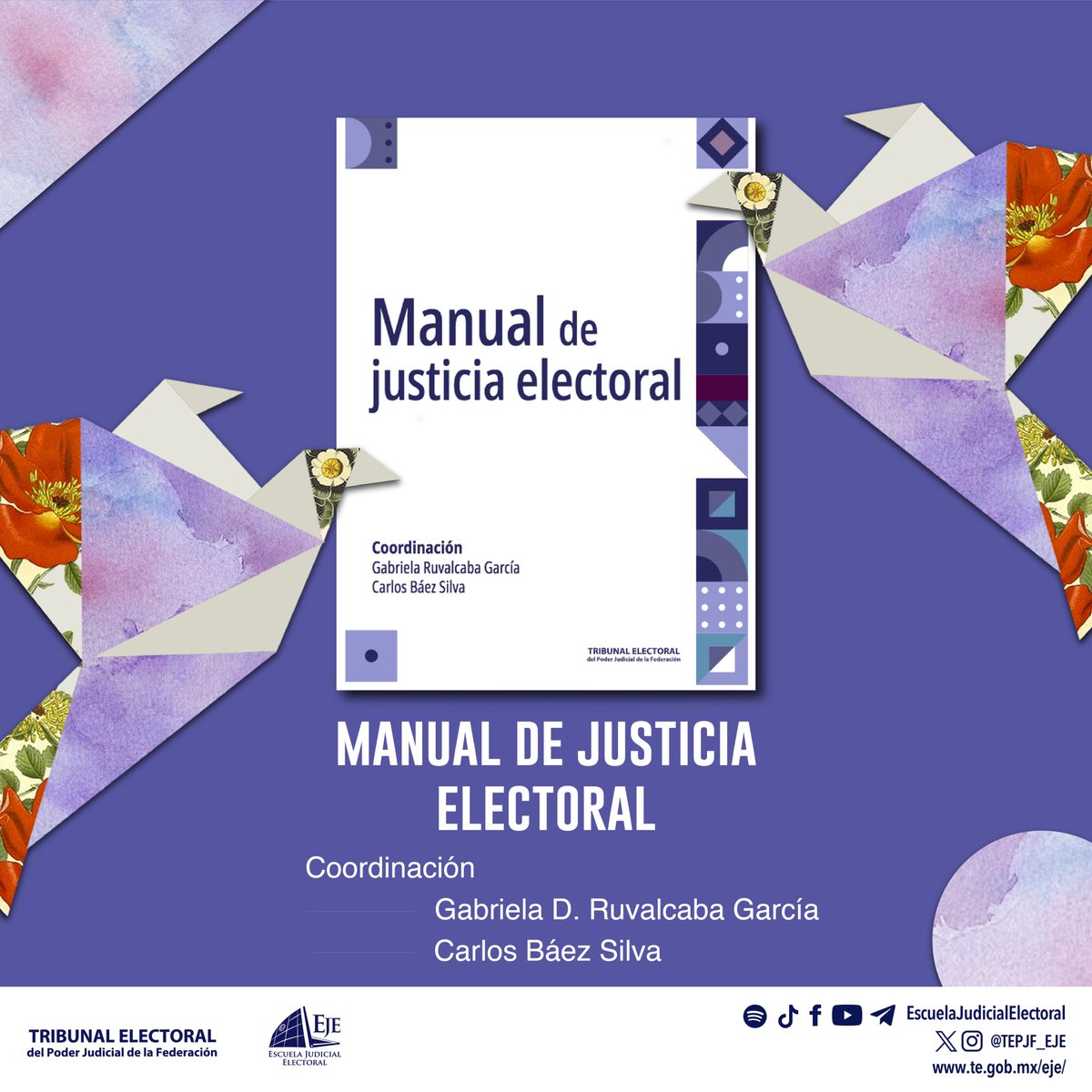 ⚖️La finalidad del juicio de revisión constitucional electoral es revisar las decisiones definitivas que hayan tomado las autoridades que inciden en los procesos electorales.🗳️

Aprende más sobre sus características en nuestro #ManualDeJusticiaElectoral

📘bit.ly/ManualJE
