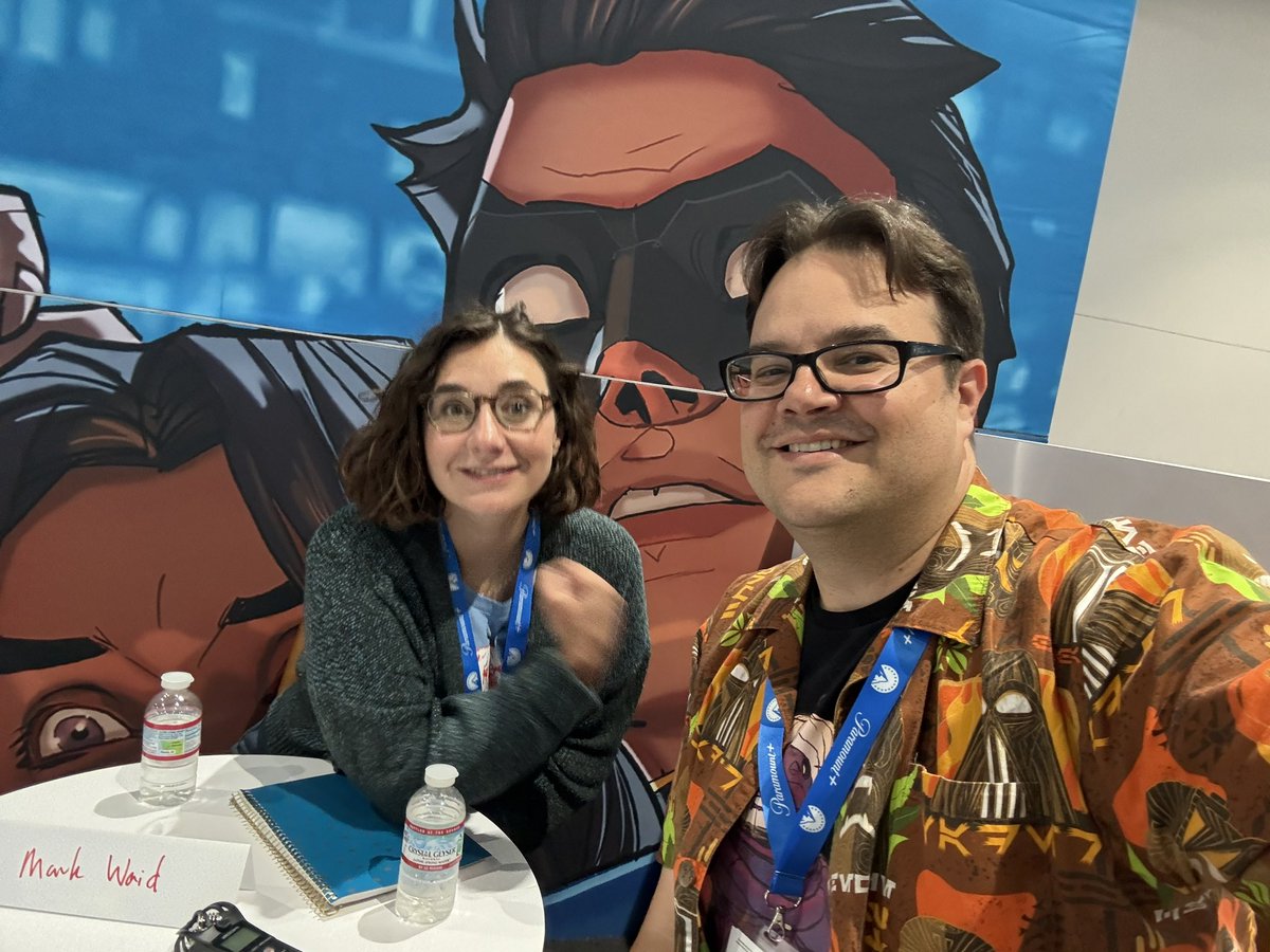 CBCCPodcast's tweet image. Interviewing Mark Waid in 3...2...1...