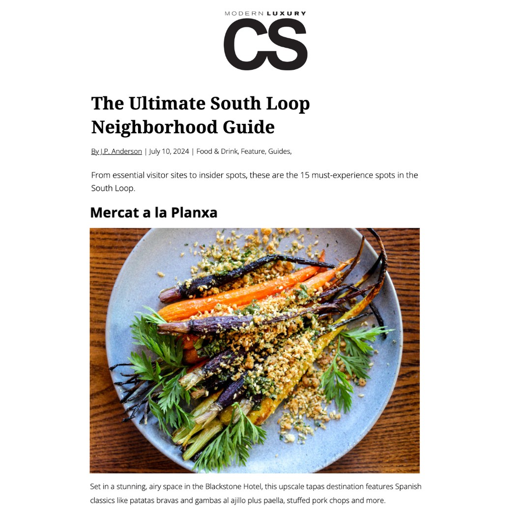 Where history meets the hustle of the city 🏙️ Read more from @cschicagosocial on The Ultimate South Loop Neighborhood Guide at the link in our bio, featuring @mercatchicago.