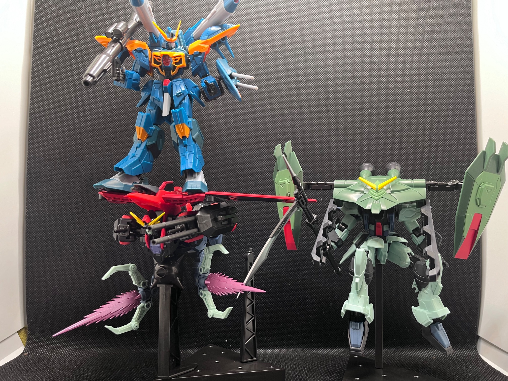 GフレームFA ガンダム　悪の3兵器セット　カラミティ　レイダー　フォビドゥン 機動戦士ガンダム GフレームFA 機動戦士ガンダムSEED 悪の3兵器