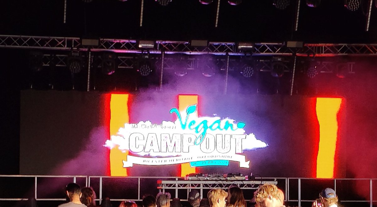 plantfullness's tweet photo. #vegancampout ahead 🎉 https://t.co/Fq8XuBzSAJ