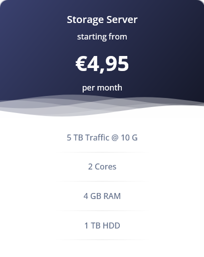 PDecreaser's tweet photo. We are currently in the process of launching a 🌟new 🌟product.
#Storage #vServer with up to 🔥10 TB storage 🔥 per server and with blazing fast ⚡️#10Gbits ⚡️
Which start at 4,95€ per month.
We will keep you up to date💪 https://t.co/vewP7Htu92