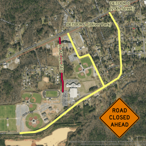 Road Closure Notice - Calera Eagle Drive dlvr.it/TB6lnr