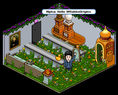 Alphagenics's tweet photo. Hello @HabboOrigins !! This room is missing a typo I think🙂 https://t.co/0TrzECi9Xe