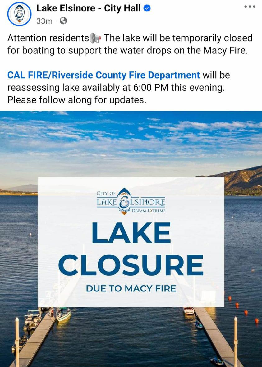 IlindaSOfficial's tweet photo. Dear Lake Elsinore Community Unity,
Thank goodness for the sacred Lake of Lake Elsinore provided by Mother Nature will be used to support the water drops on the Macy Fire to protect life. ππ
#ProtectlifeWorldwide
#lakeelsinorecaliforniacommunityunity
https://t.co/RcqeXZUHk4 https://t.co/SfEgXhJ0kq