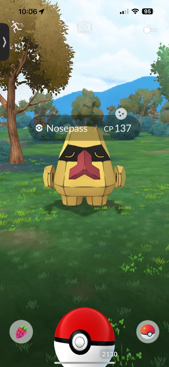 I’d just like to announce I just got my first shiny nose pass…. That is all. 🤪🙃