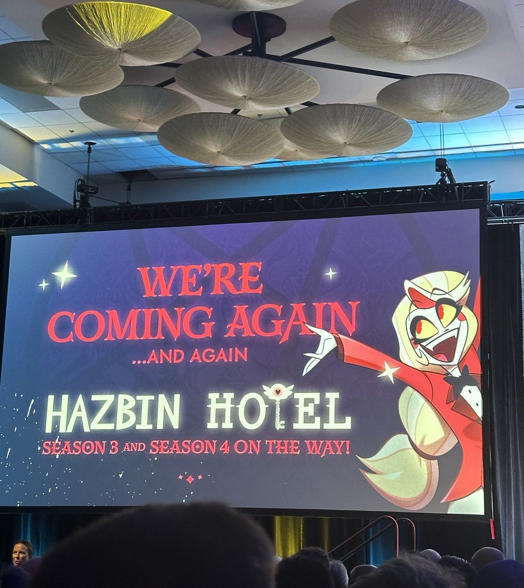 HazbinHotel_B's tweet photo. 🚨 | a 3° E A 4° TEMPORADA DE #HazbinHotel FORAM CONFIRMADAS!!!!!! https://t.co/zxrGB3toQW