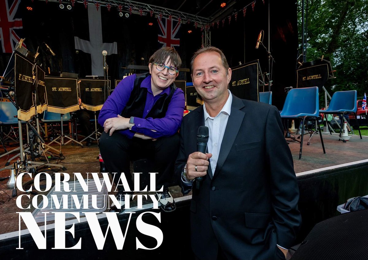 minear_anna's tweet photo. Almost 30yrs at St Austell Band it was great to stand in the middle &amp; direct the @StAustellBand for this awesome gig. https://t.co/wIEuLAkKPa