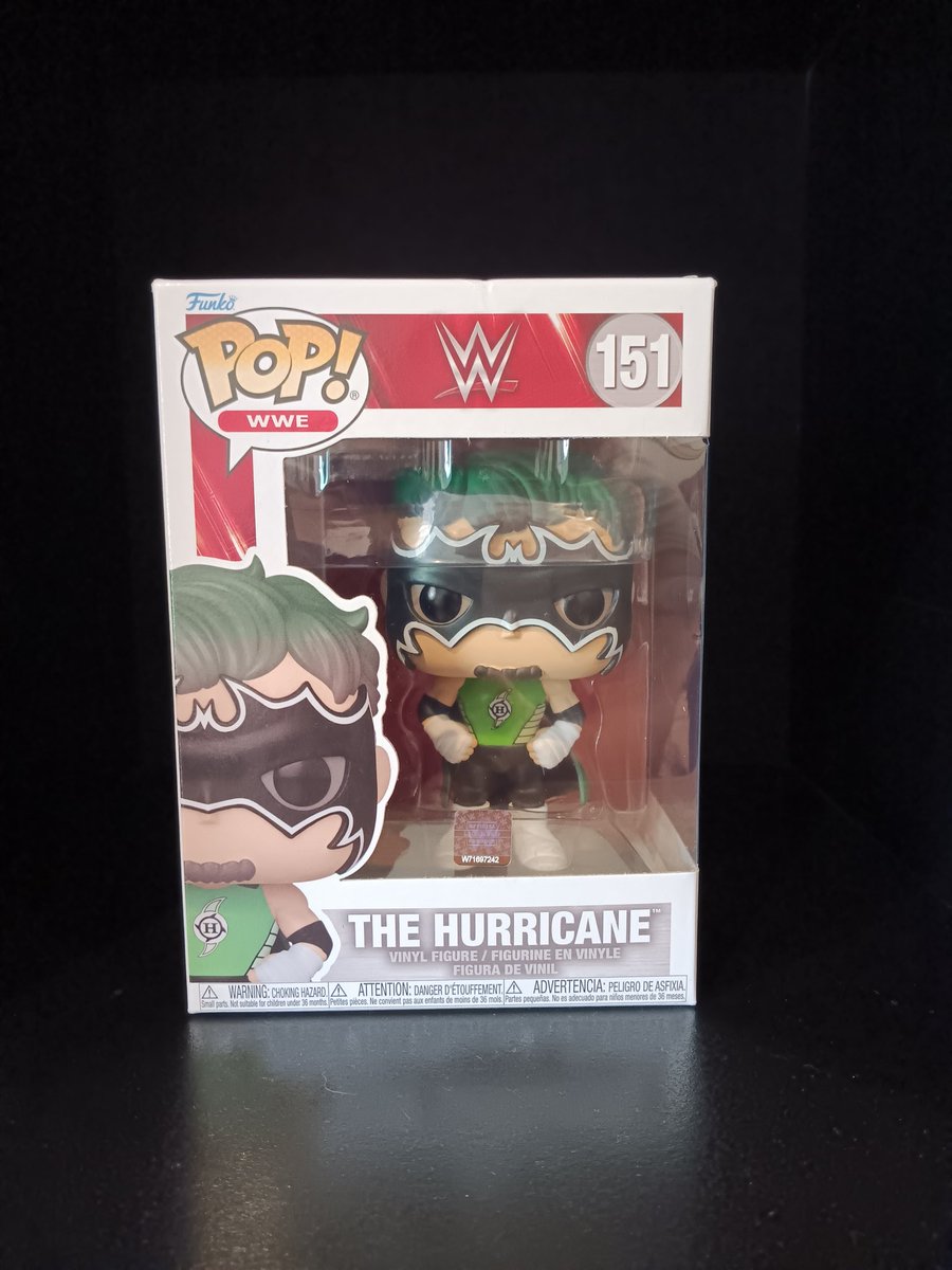 LazyRay122's tweet photo. Stand back!
 I finally found a @ShaneHelmsCom Hurricane Pop at Target. Took forever to find one, but you gotta pick up a Pop of your favorite wrestler when you do. Good way to start the weekend!
#TheHurricane
#POPVinyl https://t.co/hQqoAboWXl