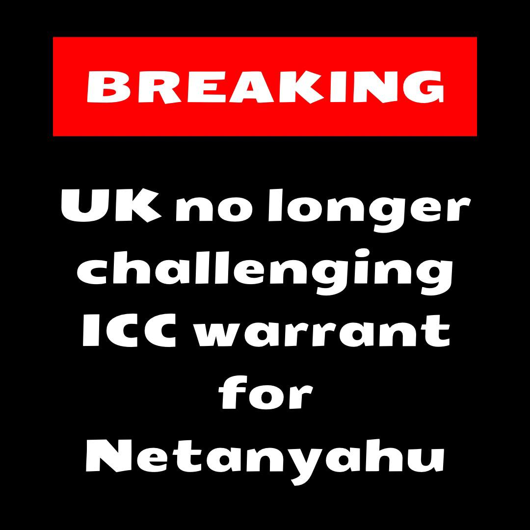 Call2actionnow's tweet photo. 🚨BREAKING🚨

British Prime Minister Keir Starmer’s office said Friday that the U.K. will not intervene in the ICC request for an arrest warrant against Benjamin Netanyahu 

!✊🏼🍉

@apnews
#arrestnetanyahu 
#warcrimes 
#iccarrestwarrant 
#EndIsraelsGenocide 
#C2ANOW🇵🇸 https://t.co/x5kPHZ4FcO