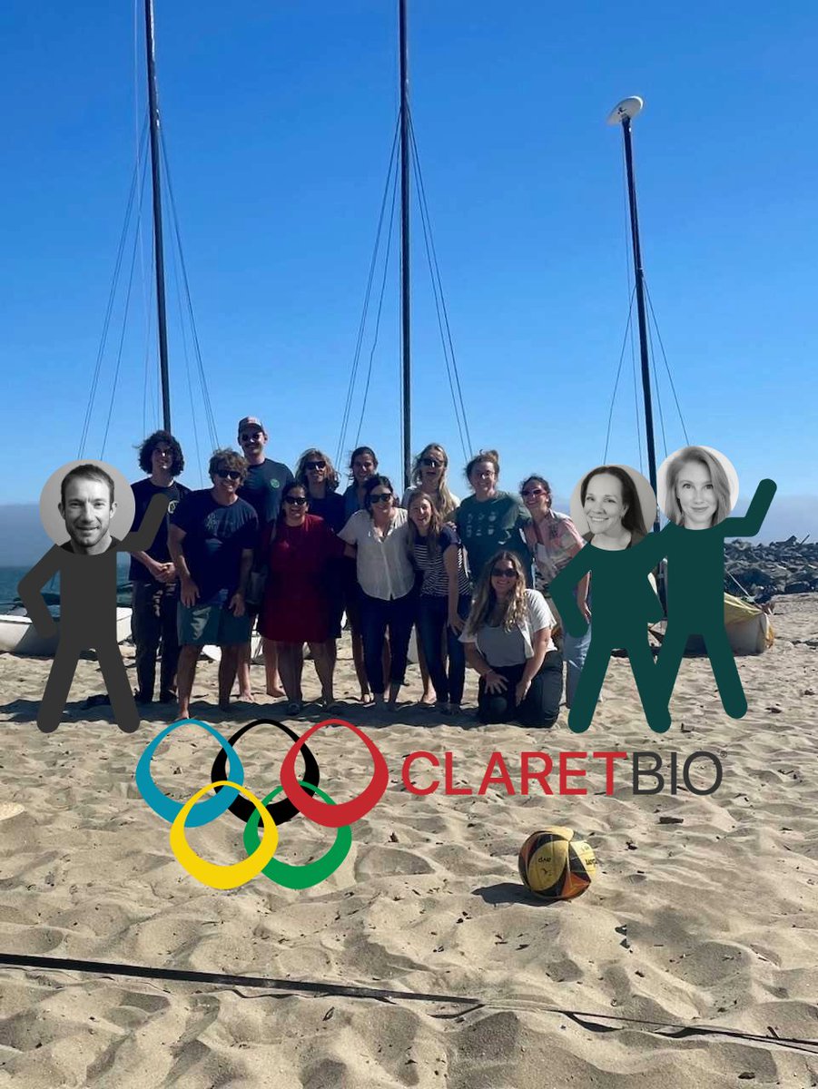ClaretBio's tweet photo. The ClaretBio Olympic team going for gold at yesterday's summer get-together in Santa Cruz! https://t.co/YVQ3w16WOk