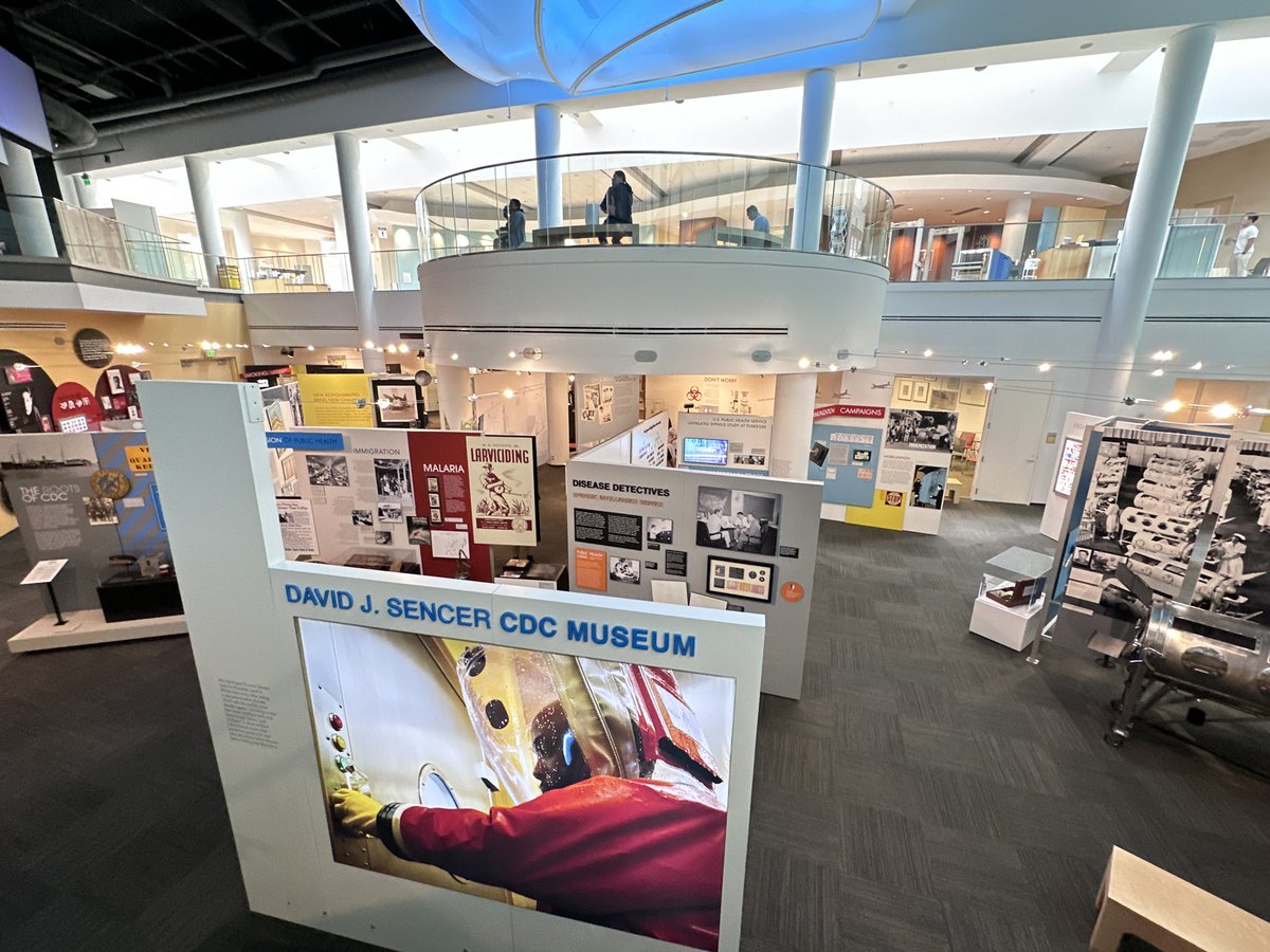 DocSTEM's tweet photo. Checking out the @cdcmuseum I love how they integrate the Arts #STEM4Life #apssteam @erickson_sarah_ #apsarts https://t.co/Rh8n2E1oYb