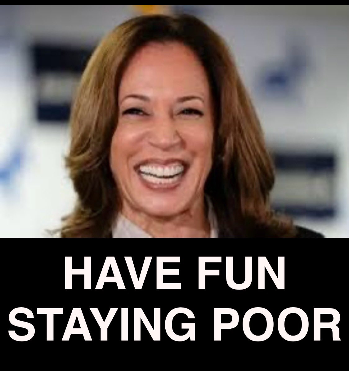 MrHodlpig's tweet photo. New Campaign Slogan For @KamalaHarris 

#VoteTrump2024 #VoteBITCOIN https://t.co/LklJjJBxMK