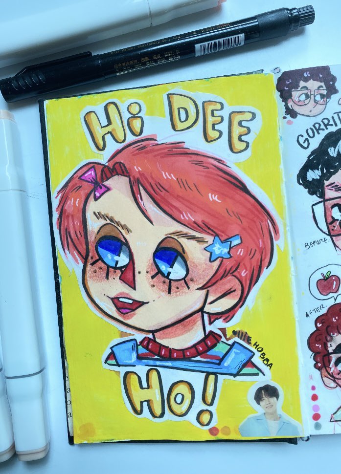 OllieHobba's tweet photo. Hola, soy Ollie! 

Esta es la primera vez que subo mis dibujos en una red social así que, espero les gusten! 🖍️ 

| ⋆☆˖ | 

#illustration #dibujo #art #dibujos #ilustrador #ArteTradicional https://t.co/nkROMmNfCZ