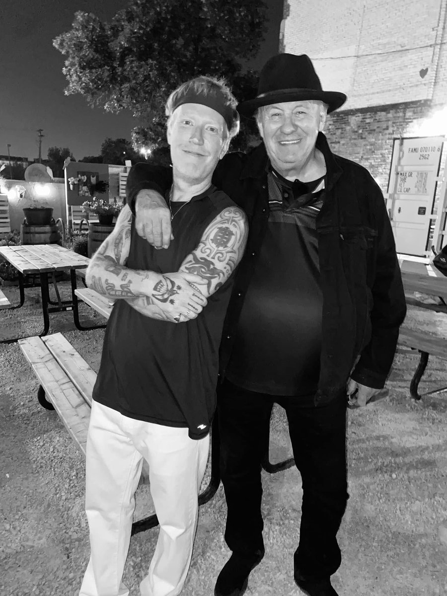 My dear friend Big Dave McLean and I. #bigdavemclean