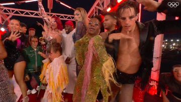 padrehayen's tweet image. Lo vulgar, lo naco, lo blasfemo y lo diabólico se hicieron presentes en la ceremonia de apertura de los #JuegosOlimpicosParis2024.  ¿Por qué los franceses cobardes no se atrevieron a hacer una parodia del profeta Mahoma, y en cambio sí se burlaron de Jesucristo?