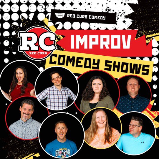 Last Blast Summer Saturday 07/27!  Promo code:  BACKTOSCHOOL for a lil discount!  Incredible cast. Hilarious comedy! 

7p:  All Ages Improv:
jetbook.co/e/red-curb-imp…

9:30p:  Adults 16+ Outrageous Improv:
jetbook.co/e/red-curb-imp…

redcurbcomedy.com