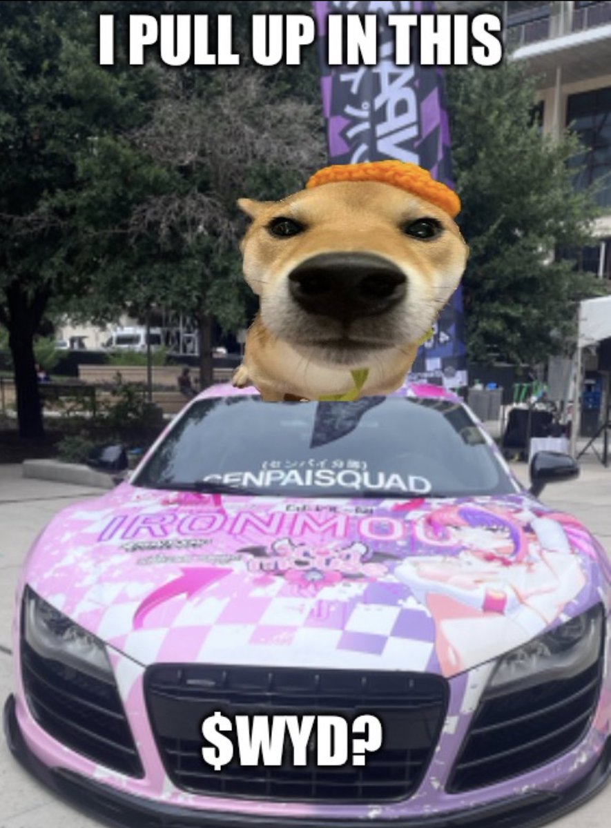 wyd_onsol's tweet photo. $wyd if ur at dreamcon?

#sol #dreamcon #memecoin https://t.co/iEpPHkauzd