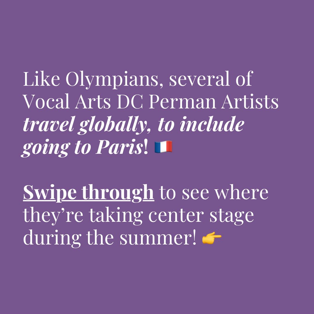 Vocal Arts DC tweet media
