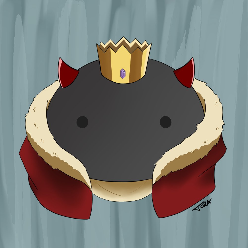 toraskuma's tweet photo. I am a king~ (Daisy) #noombas #noombart https://t.co/cAxckgzjYN