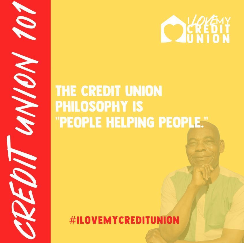 #creditunions were founded on the principle of People Helping People and they live out this motto every day! #ILoveMyCreditUnion