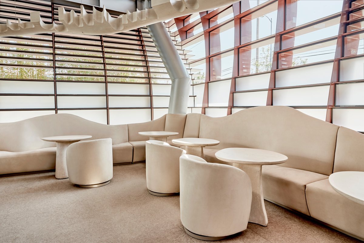 Check out this final shot for #WiseLiving at #VespertineRestaurant, highlighting these beautiful interiors. #InteriorPhotography #CustomDesign #CulverCity #Photography