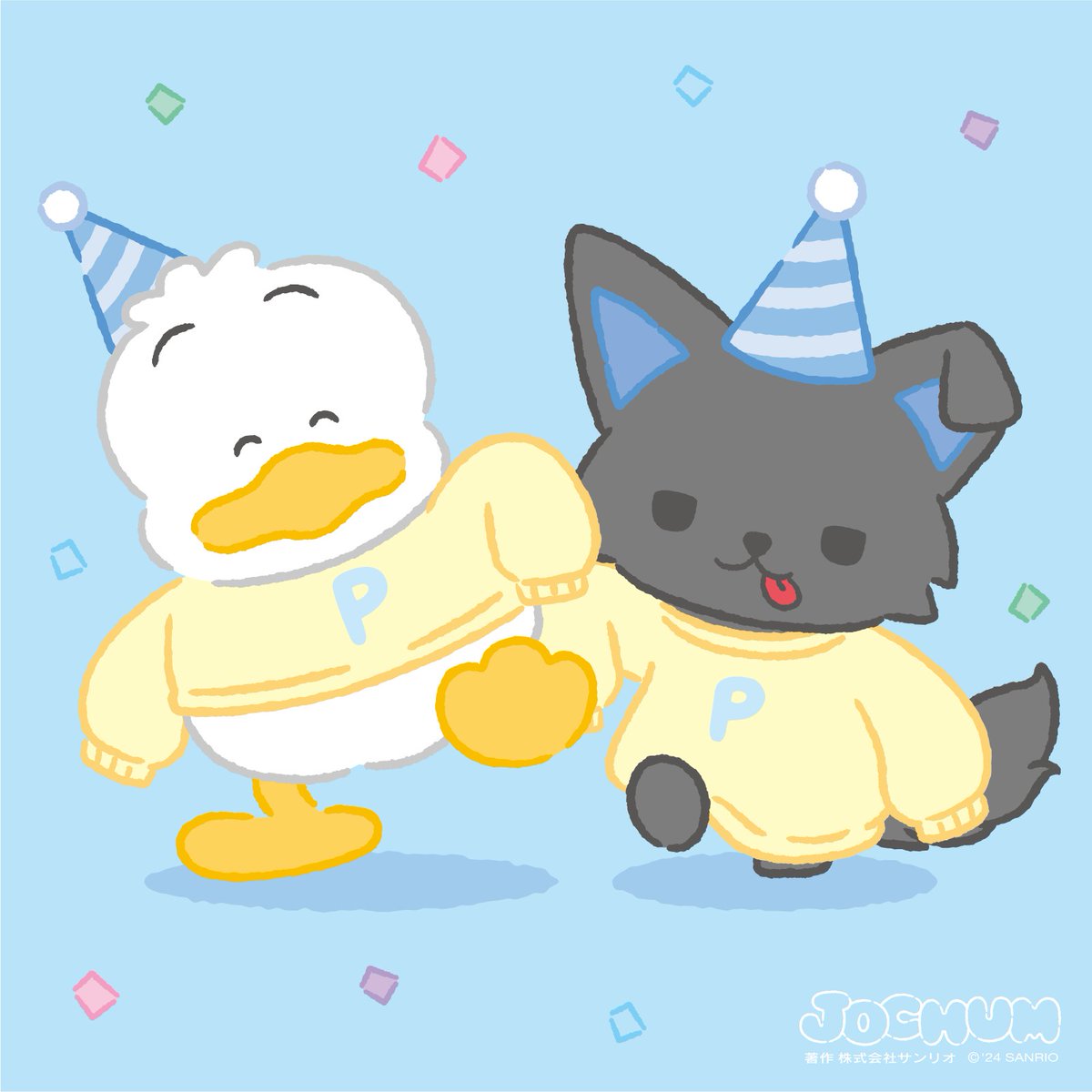 ✈️「ペックルくんとおそろいうれしいな♪お誕生日おめでとう