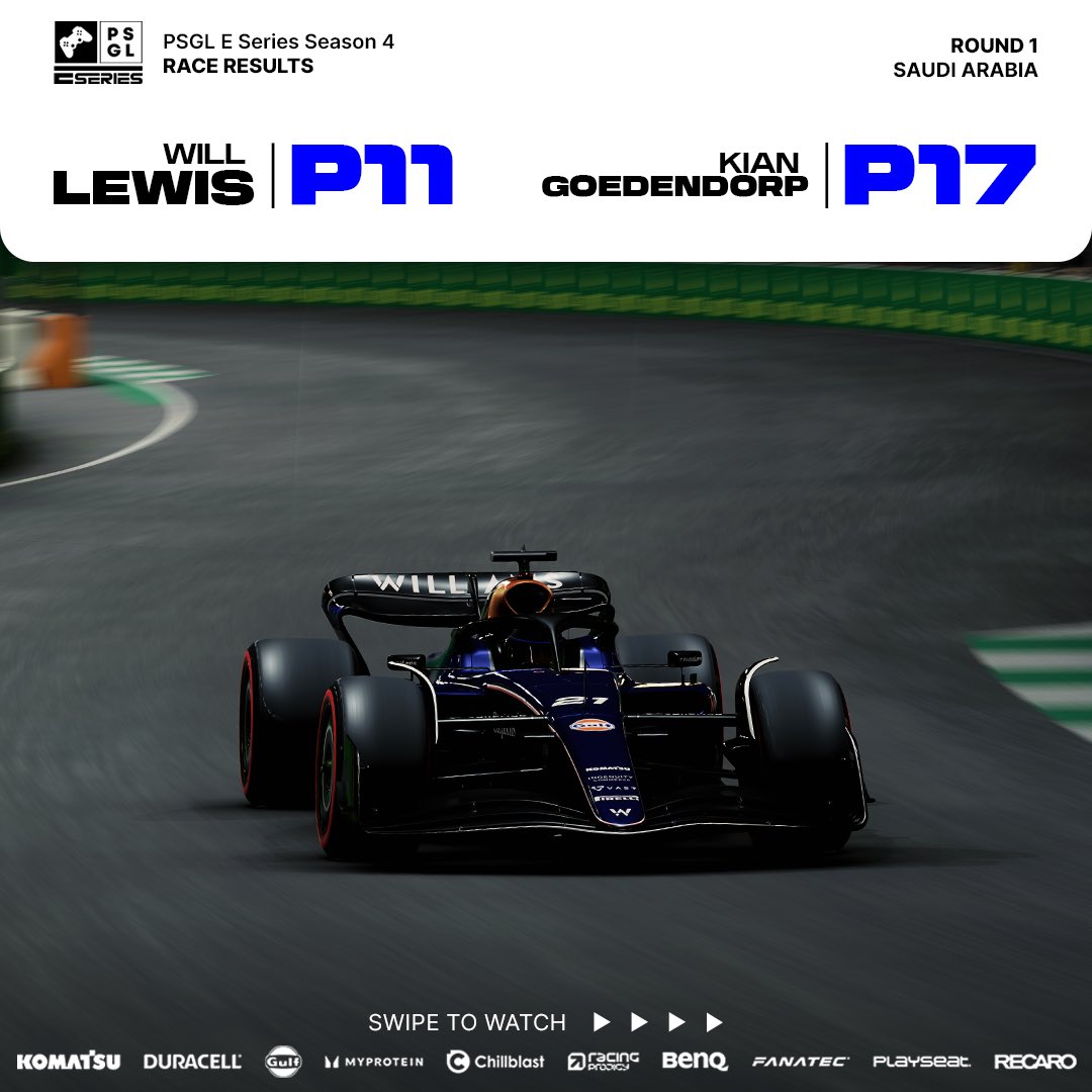 WilliamsEsports's tweet image. Kicking off @PremierSimGL E-Series Season 4 with a new lineup 😍

#WeAreWilliams | #PSGL