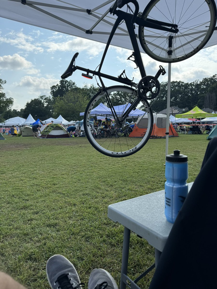 Ready to ride at #24HoursOfBooty #charity ride in the fight against #cancer! Thanks to past, new, and continued supporters! 💙🚴🏼‍♂️

<a href="/Slalom/">Slalom</a> <a href="/24foundation/">24 Foundation</a>