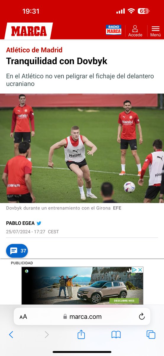 davidgmad's tweet photo. Lo del @Atleti es pa mear y no echar gota...

Lo de la prensa deportiva en este país, también. https://t.co/Gjr50dZ0hX