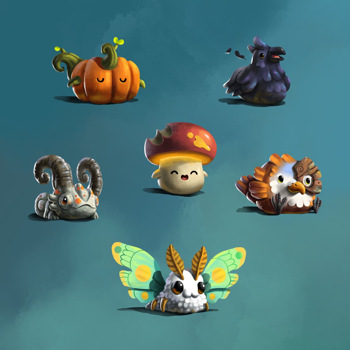 You woke up in the world of Pigment, all memories lost! Which Companion do you choose on your adventure to regain your memories? 🐸