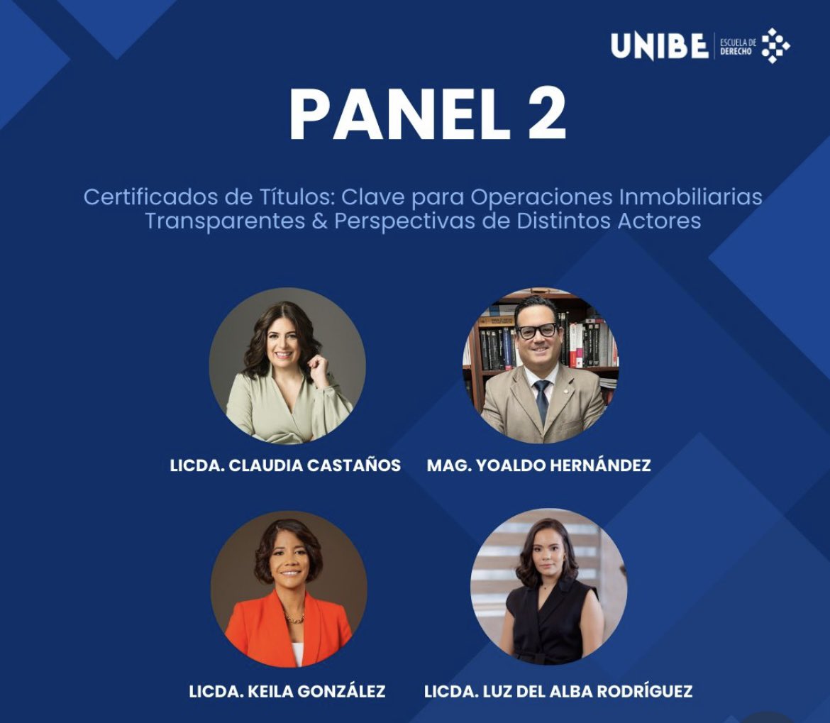 yoaldohp's tweet photo. Mi intervención de ayer en el importante seminario sobre negocios inmobiliarios en República Dominicana y seguridad jurídica, invitado por la estimada @KSolerBaez en @derecho_unibe. Agradecido por la invitación: https://t.co/o2tSr54h0W https://t.co/9rN1oVA1ih