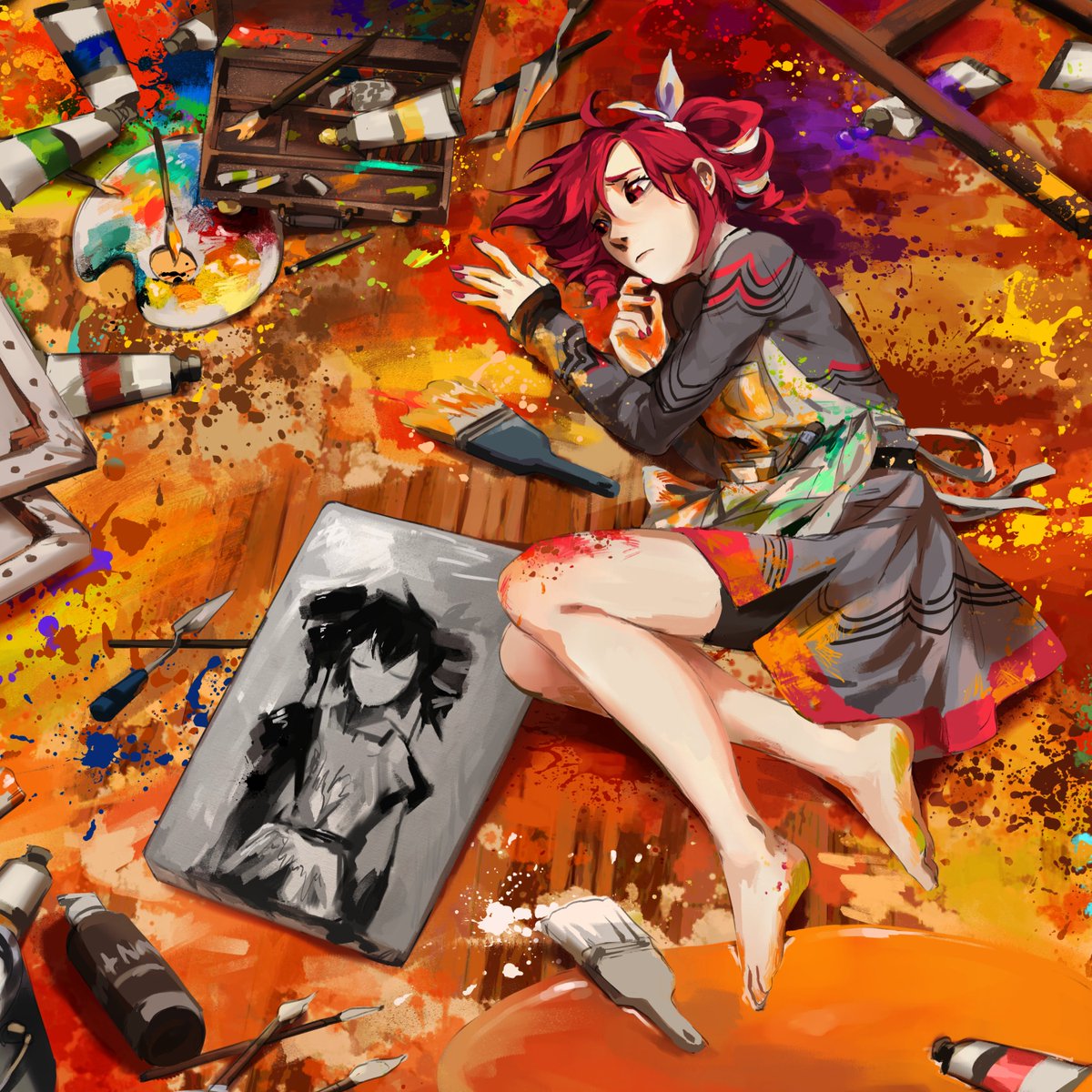 MV: youtube.com/watch?v=1U6qef…
bandcamp: jamiepaige.bandcamp.com/album/cadmium-…
spotify/apple music/etc: fanlink.tv/cadmium

art by <a href="/REVERIEQUE/">mmm tasty art 🏳️‍🌈🏳️‍⚧️</a> 
mv by <a href="/friend_xp/">friendxp</a> 
sax solo performed by <a href="/JustSoneji/">Soneji 🎷</a> 
mastered by <a href="/Shadolith/">Marcy Nabors</a> 
❤️💚